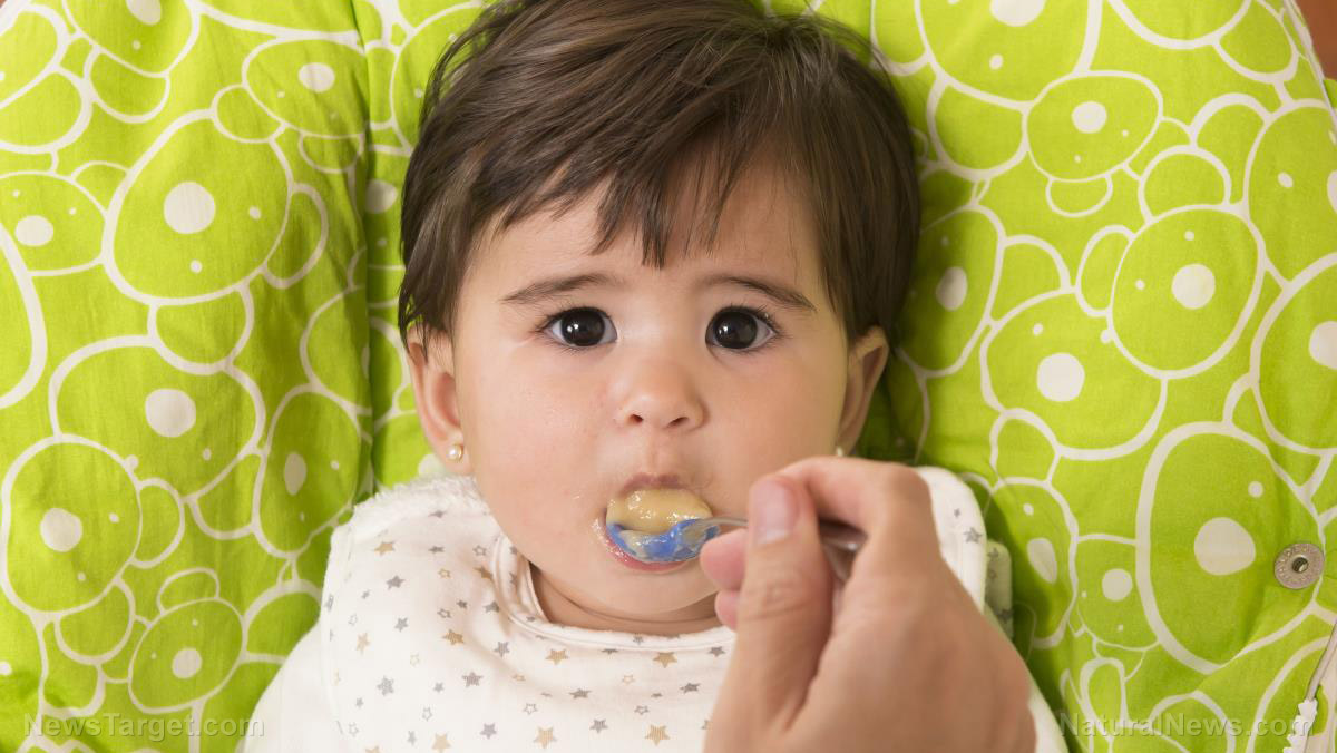 Leading baby food brands contain arsenic and lead levels that damage the brain, causing autism in young children