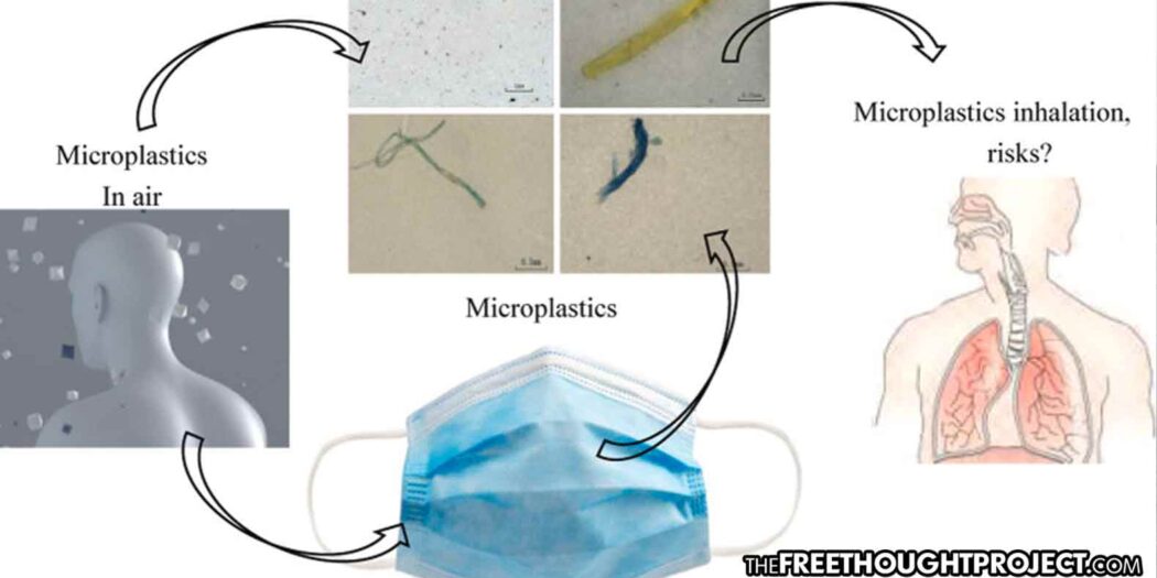 Study Shows MOST People Now Have Microplastics — Found in Disposable Masks — in Their Lungs