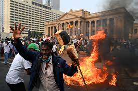 Demostration: Food Riots Continue In Sri Lanka As The Military Begins Shooting