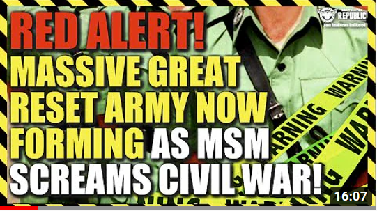 Happening NOW: Global Crisis, 3K Green Police Force & MSM Screams Civil War