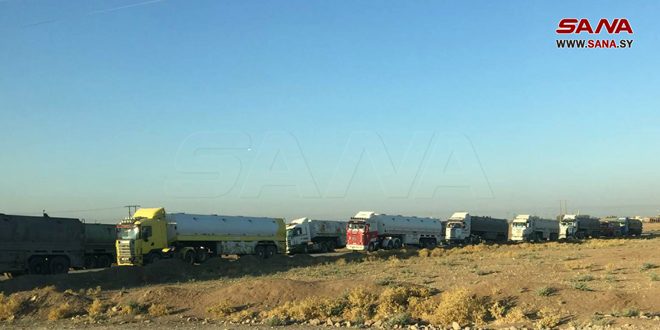 US occupation loots 55 tankers of Syrian oil from Hasaka countryside