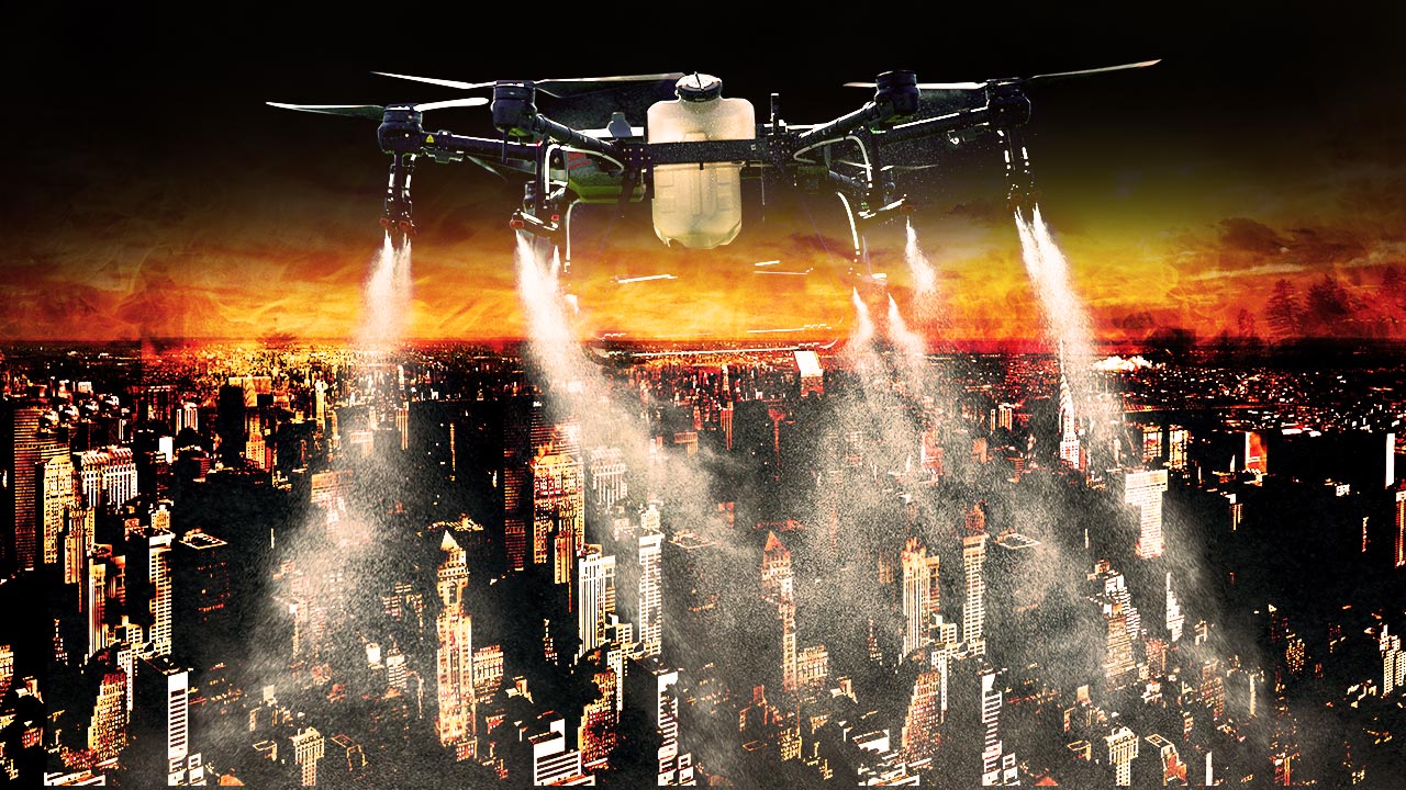 BOMBSHELLS: Bioweaponized aerial drone patent uncovered; toxic venom peptides scientifically CONFIRMED in the blood and feces of covid victims
