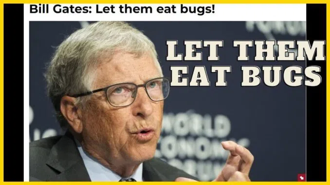 Hypocritical Globalists Eat Gourmet Meat While Pushing A Diet Of Bugs On The Rest Of Us