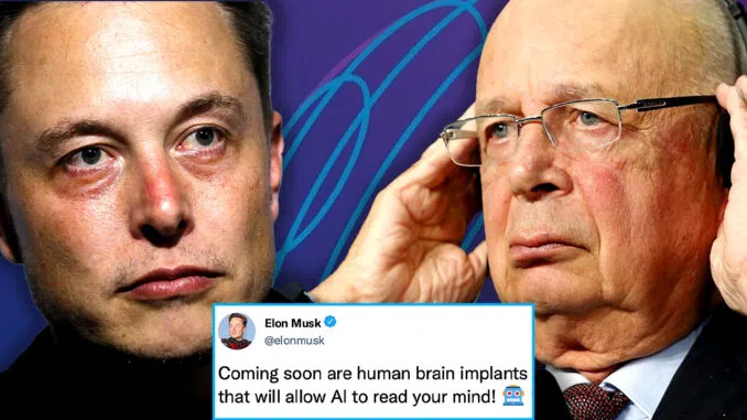 Elon Musk Caught Supplying WEF With Mind Control Chips To Enslave Humanity