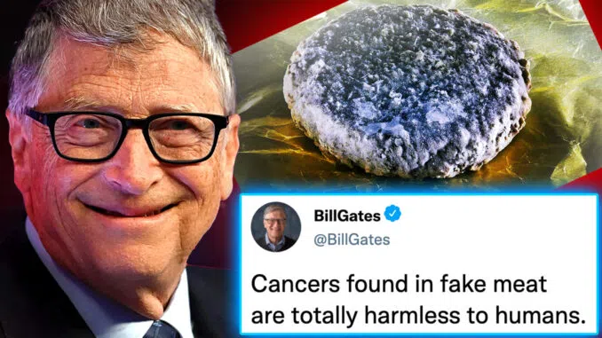 Study Reveals Bill Gates’ Fake Meat Causes ‘Turbo Cancers’ in Humans