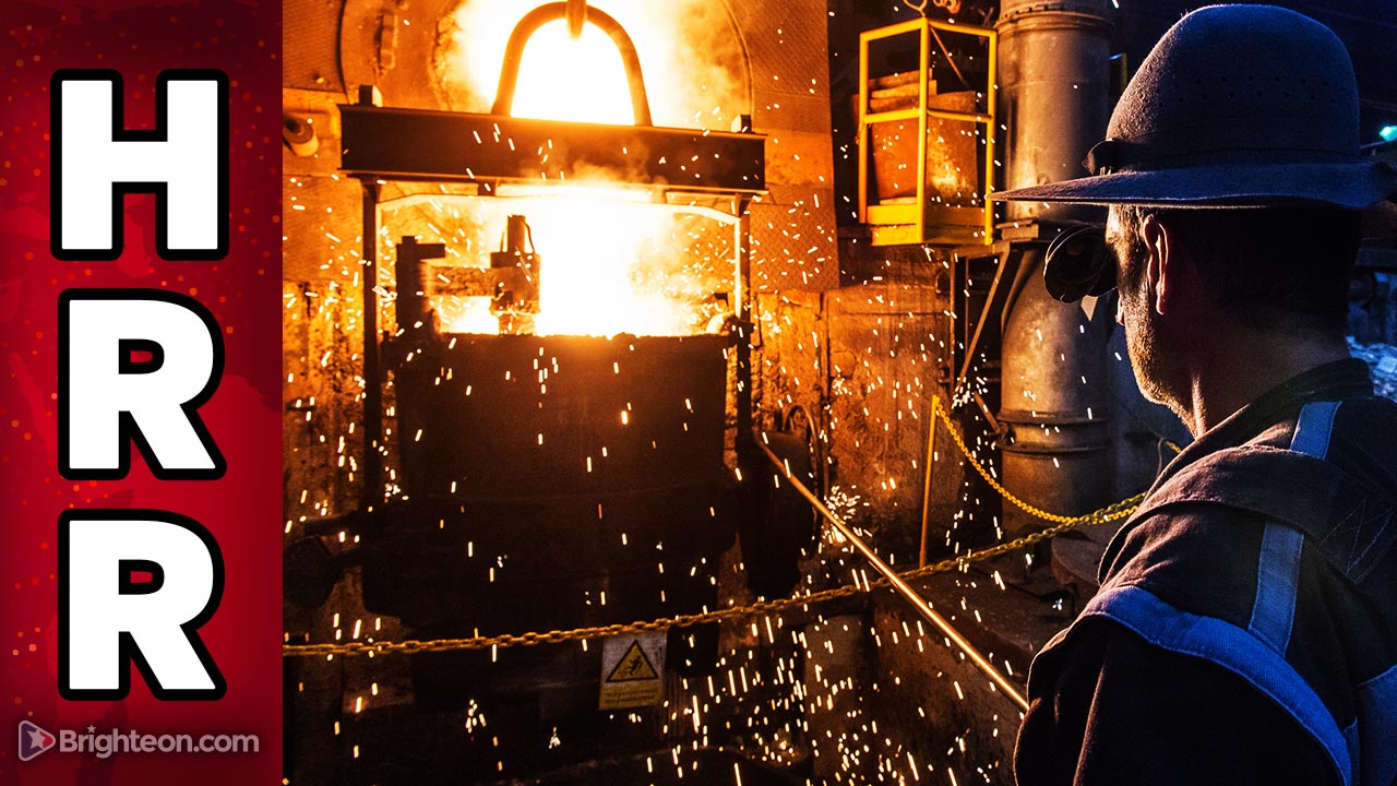FORCE MAJEURE: Massive global shutdowns are now under way for METALS SMELTING operations covering iron, copper, nickel, aluminum, zinc and STEEL